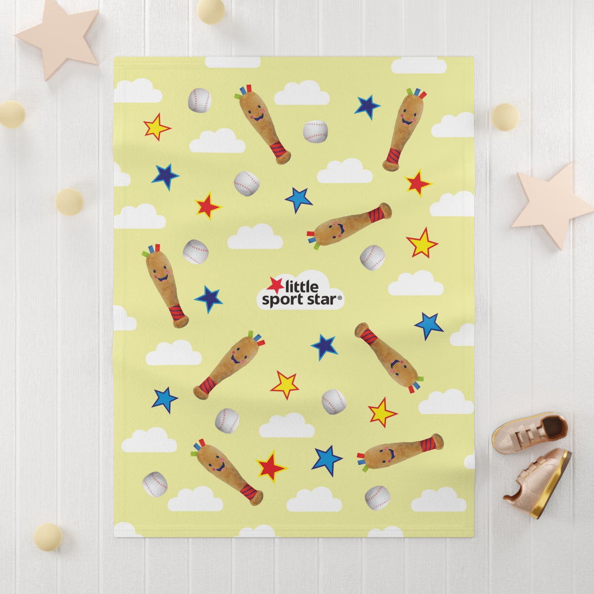 Baseball Baby Blanket