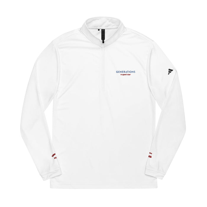 Sport Star collaboration with Adidas® Embroidered Tennis Quarter-Zip Pullover