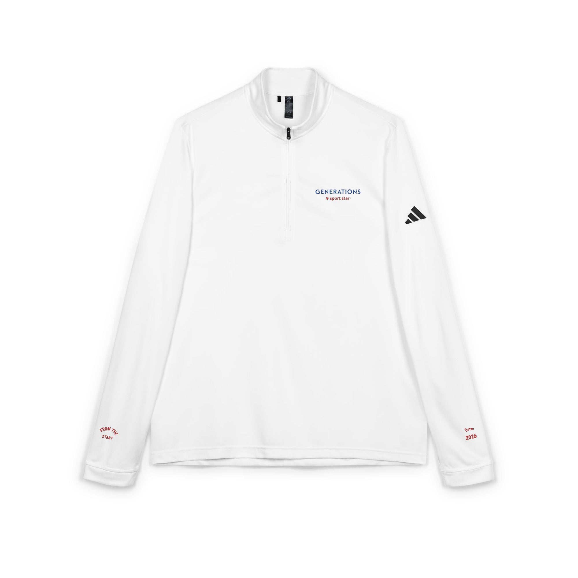 adidas® Quarter-Zip Pullover (Embroidery)