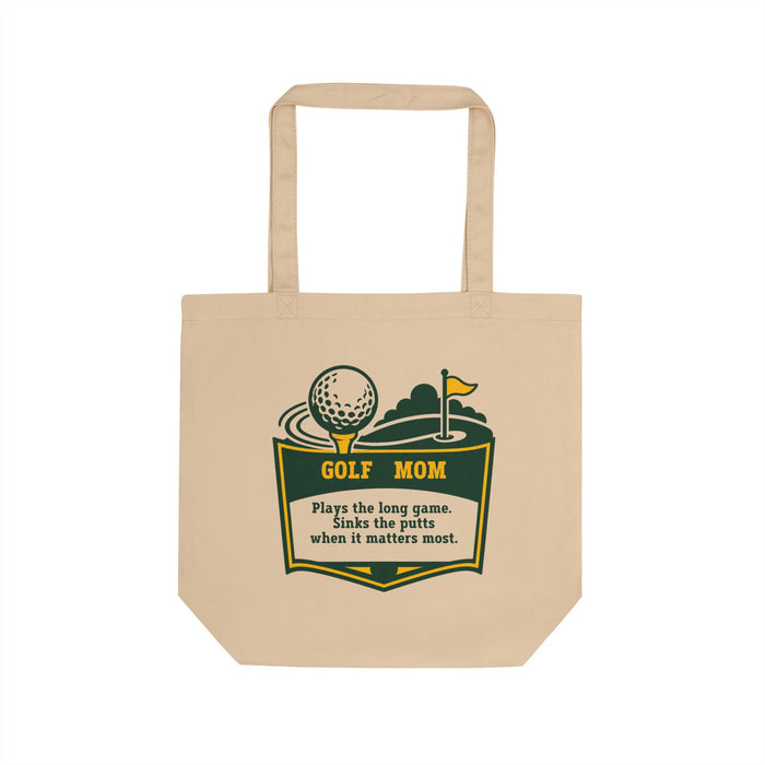 Golf Mom Oversized Eco Tote Bag