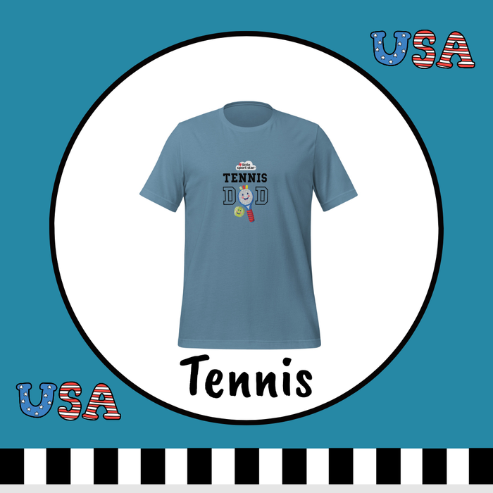Dad's New Tennis T-Shirt -  (USA ONLY)