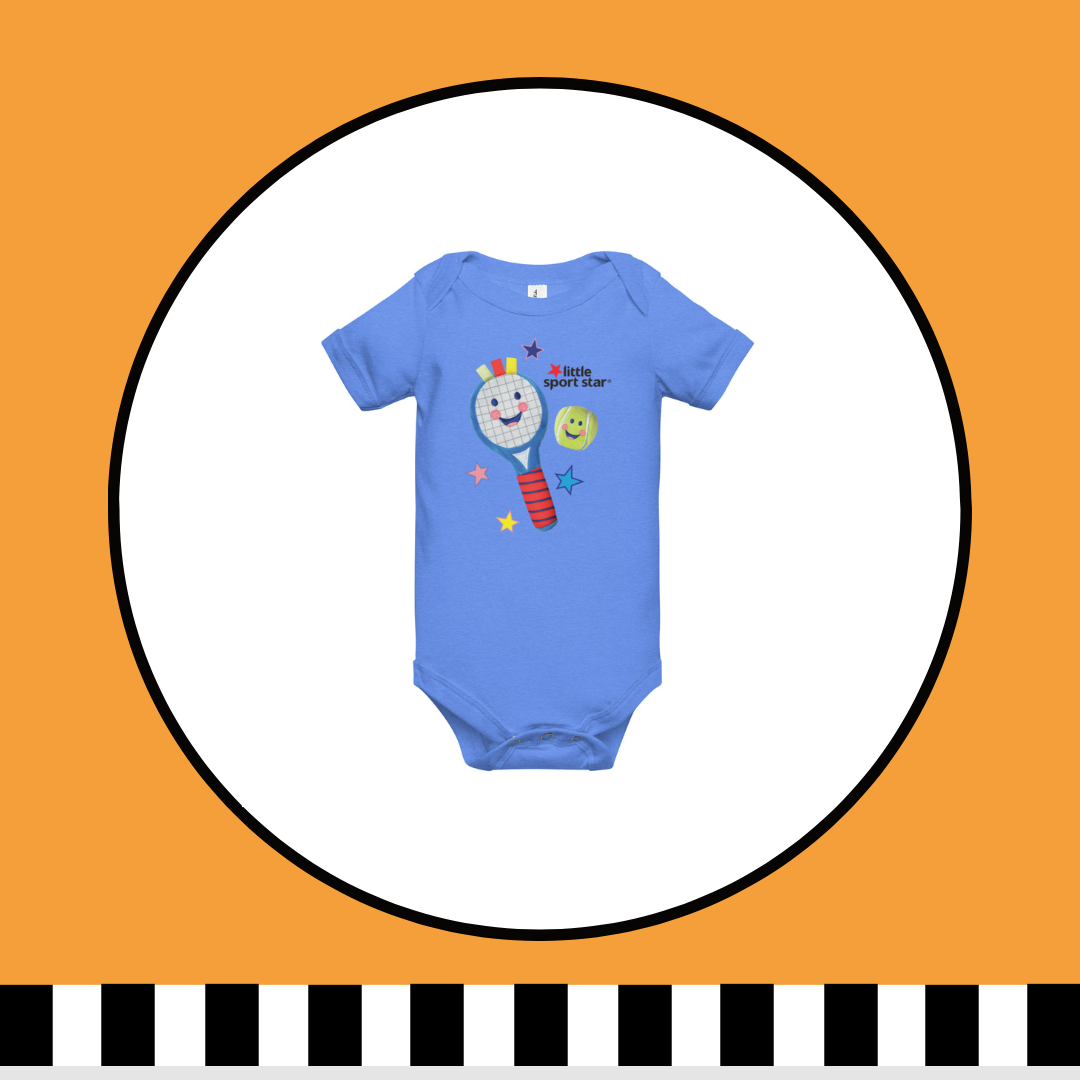 Boys and Girls Tennis Babygrow