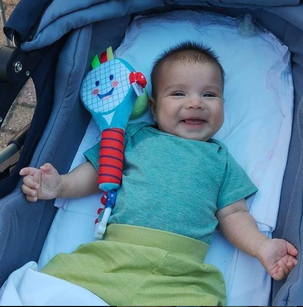 Baby With Racket First Tennis Racket β The Perfect Baby Gift πΎ β LittleSportStar