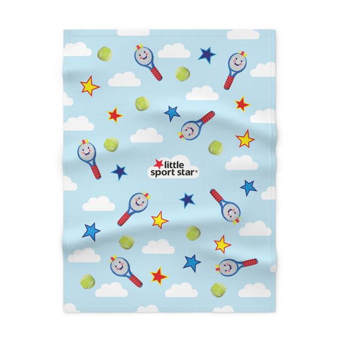 Little Sport Star Tennis Baby Blanket